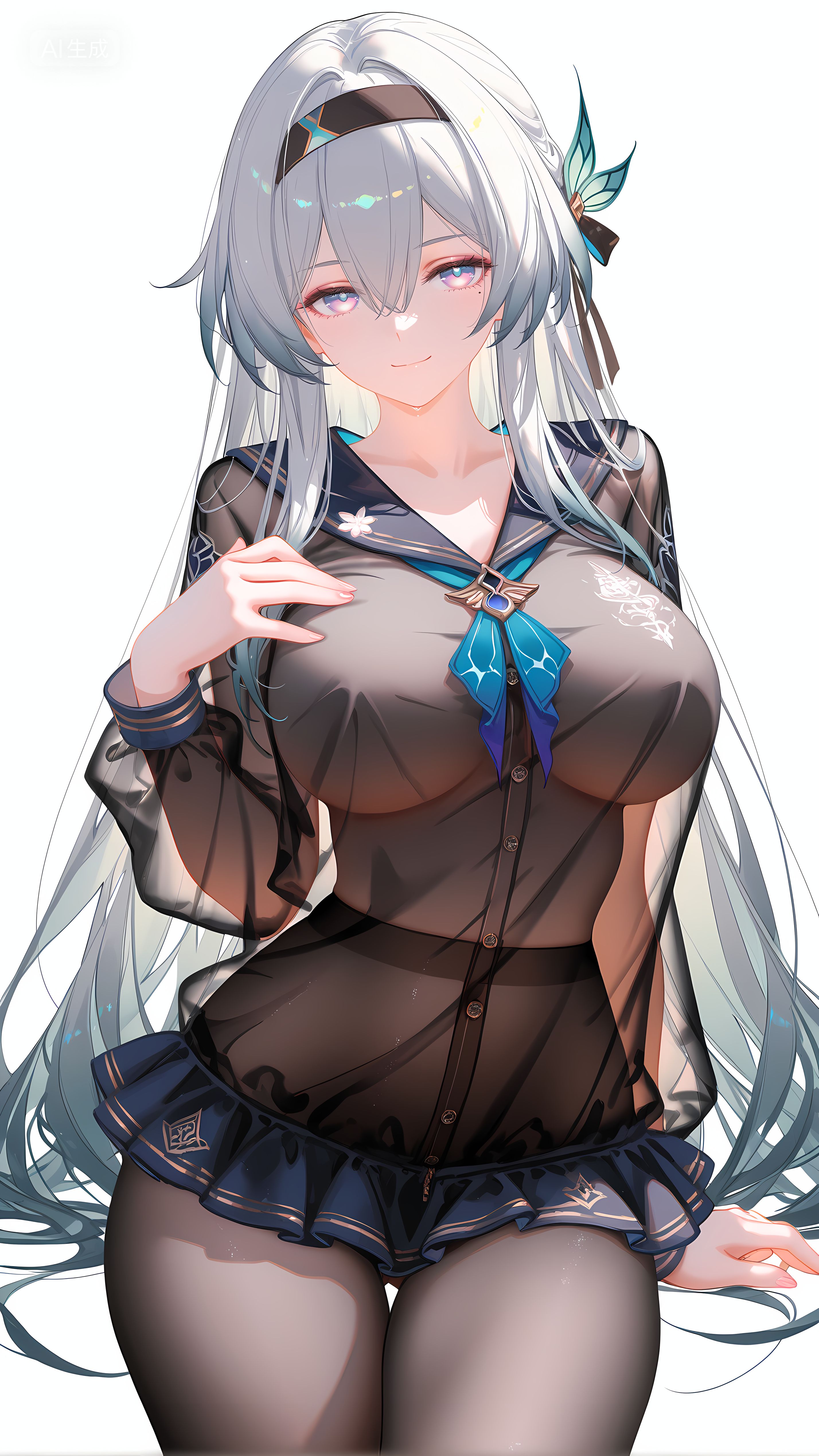 百变流萤 崩坏星穹铁道游戏女性角色 丝袜黑丝 裤袜