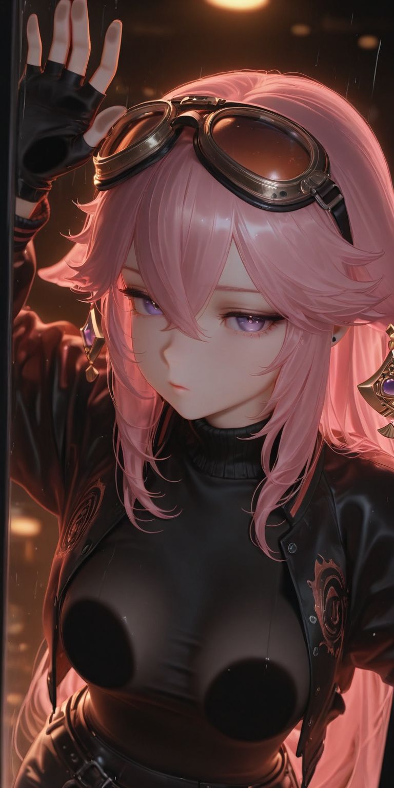 二次元游戏人物原神八重神子 ai绘画