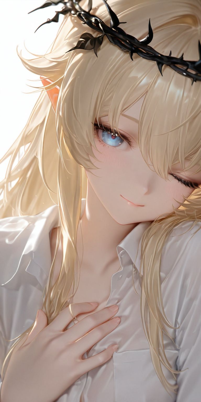 鸣潮卡提希娅 二次元ai绘画 俏皮可爱