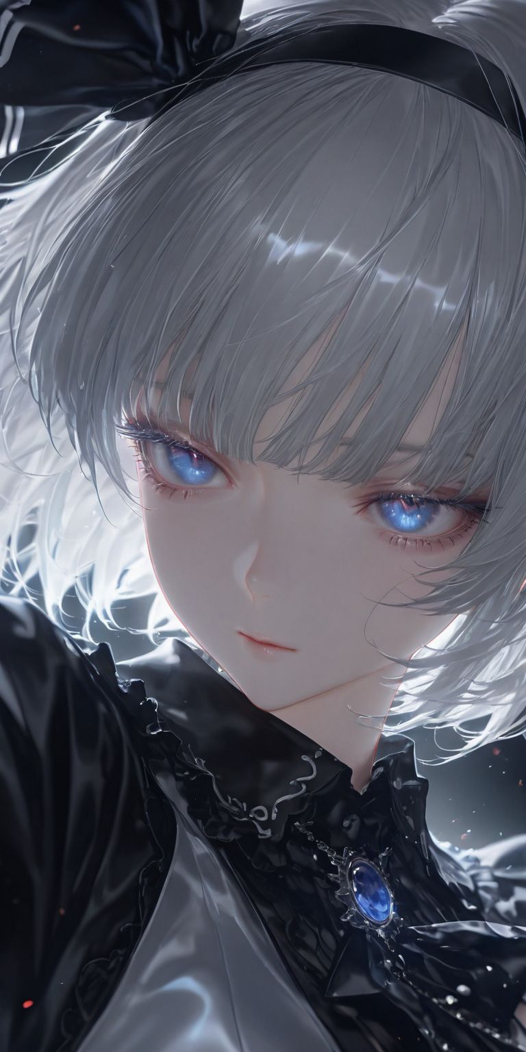 持刀二次元少女壁纸 ai绘画