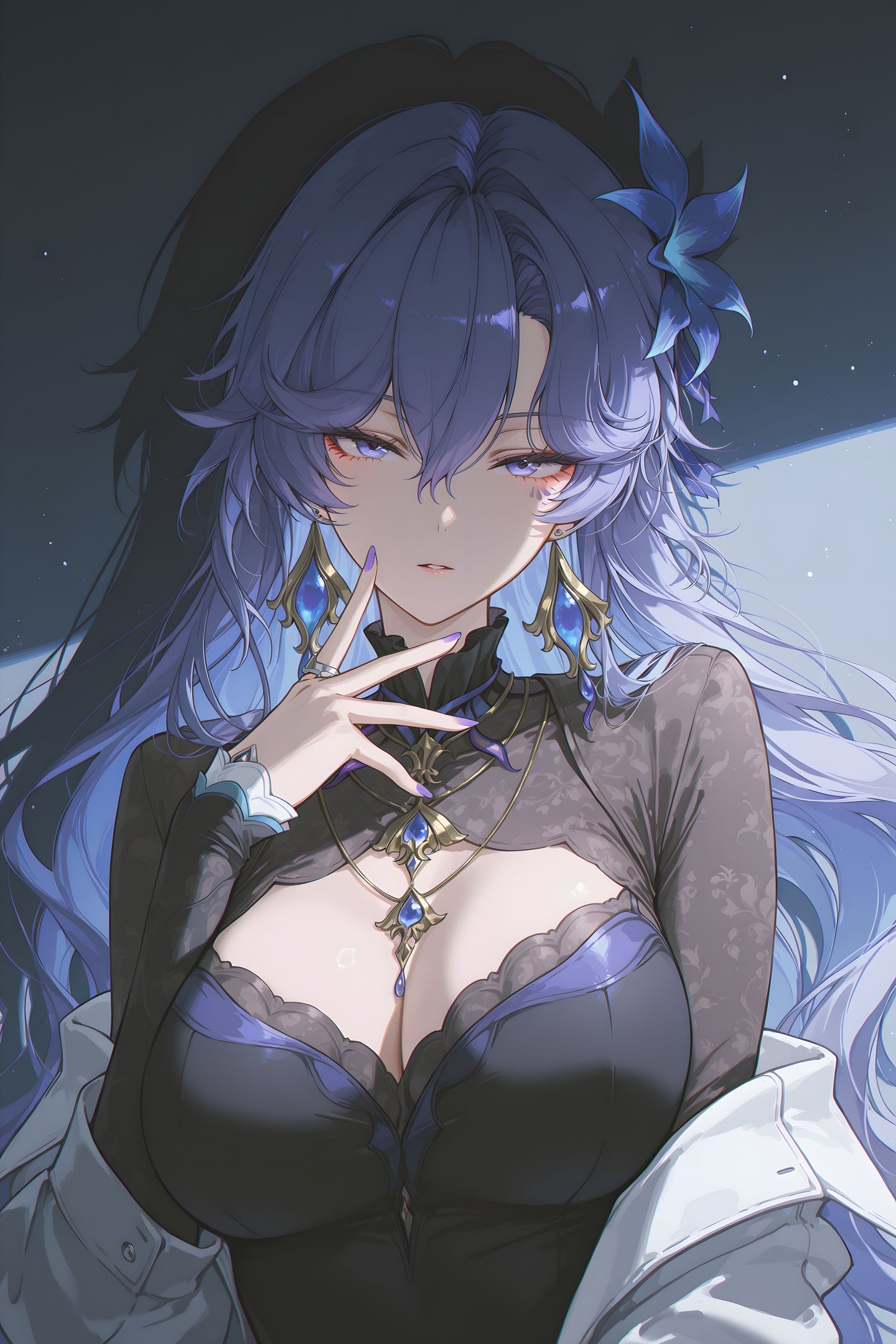 鸣潮女团 ai绘画 现代时尚穿搭 好好看