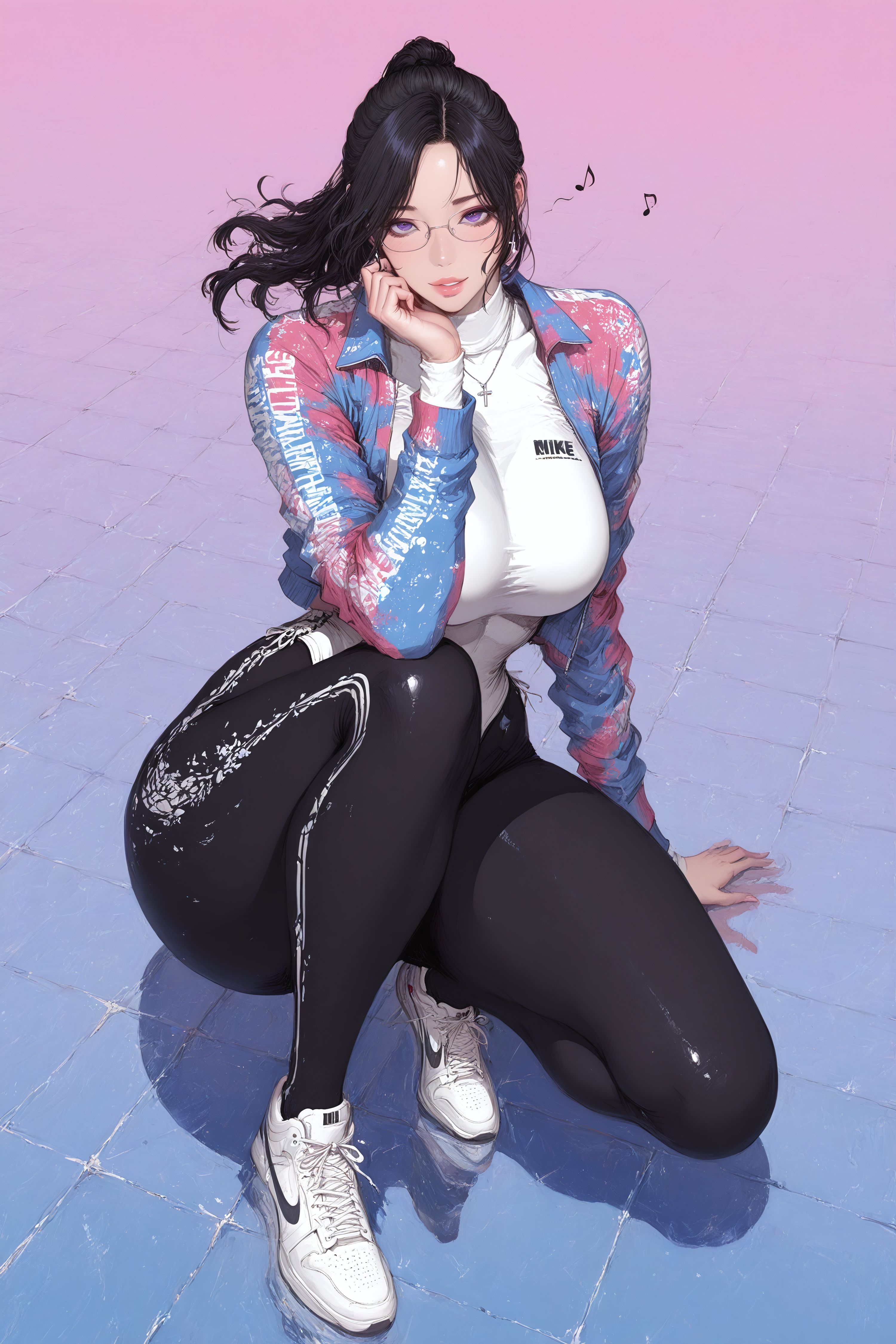 金馆长 健身教练 二次元韩漫动漫穿搭 运动瑜伽