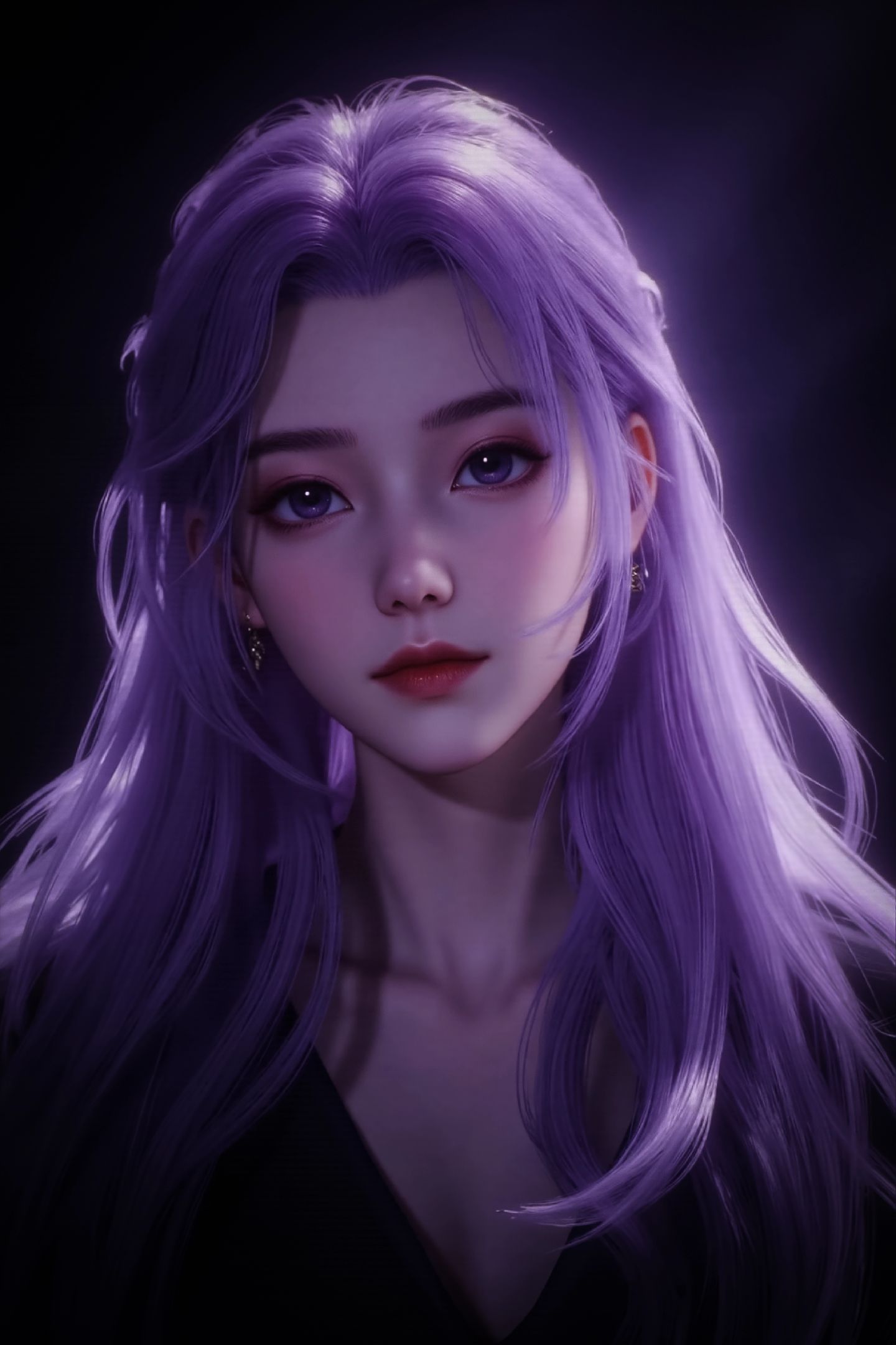 师兄啊师兄 云霄仙子 紫色很有韵味 国漫女神 这也太好看了