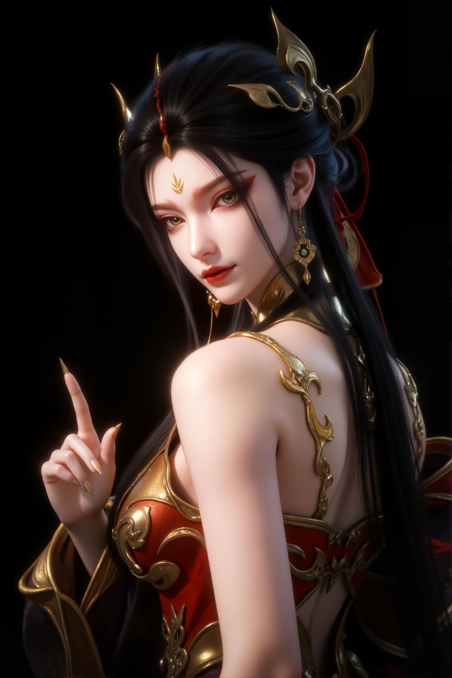 永劫无间南宫锦“一针绣繁华，一针索人命”游戏美女壁纸