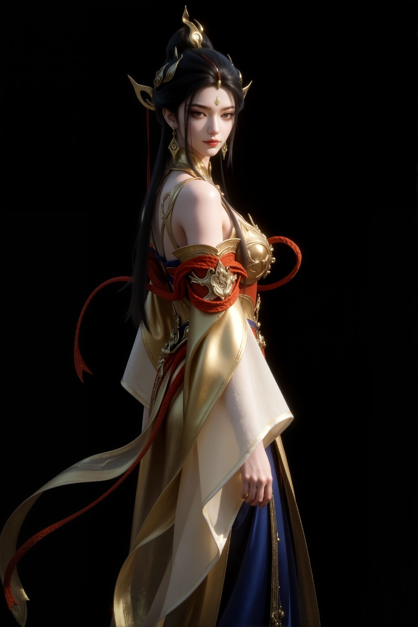 永劫无间南宫锦“一针绣繁华，一针索人命”游戏美女壁纸