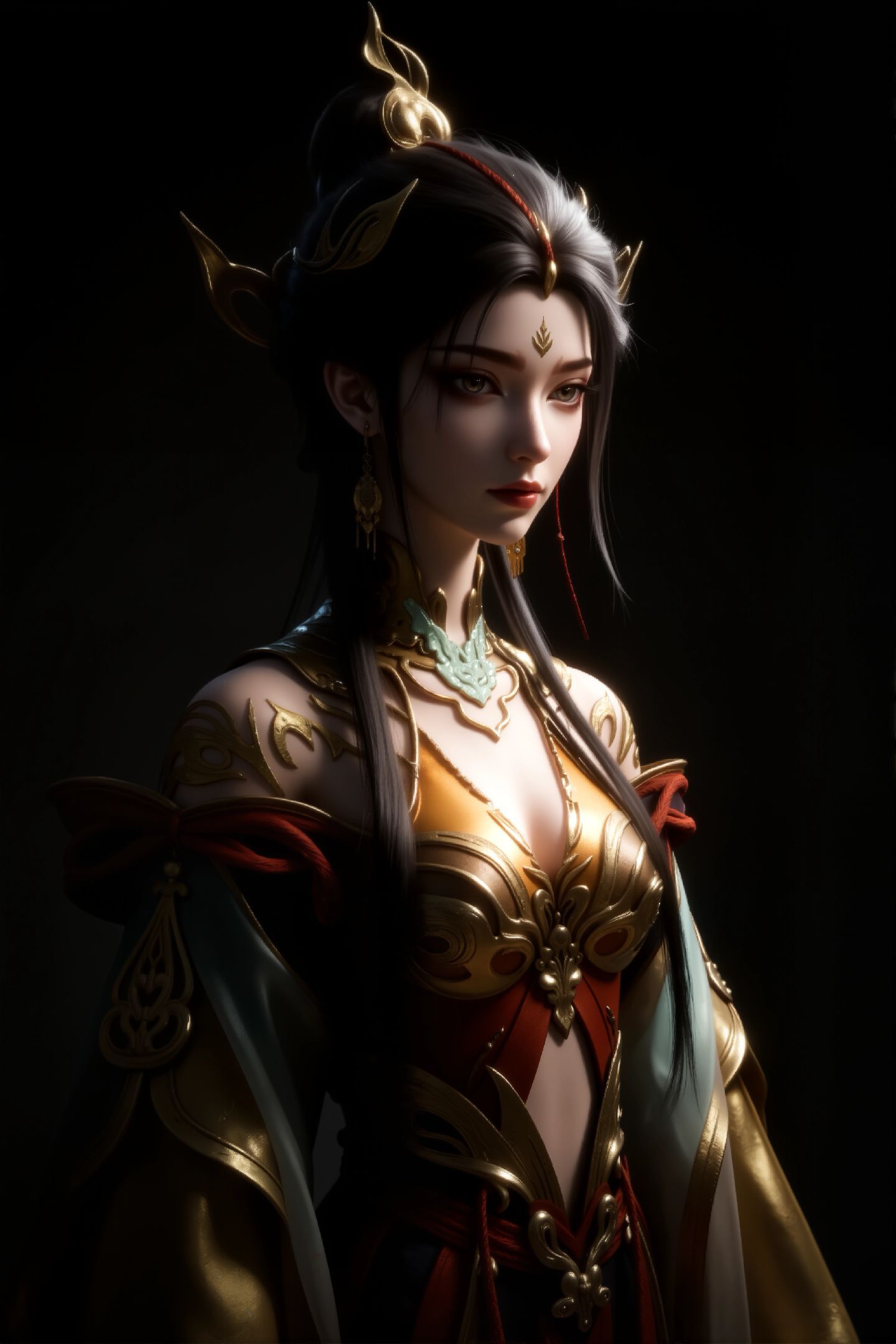 永劫无间南宫锦“一针绣繁华，一针索人命”游戏美女壁纸