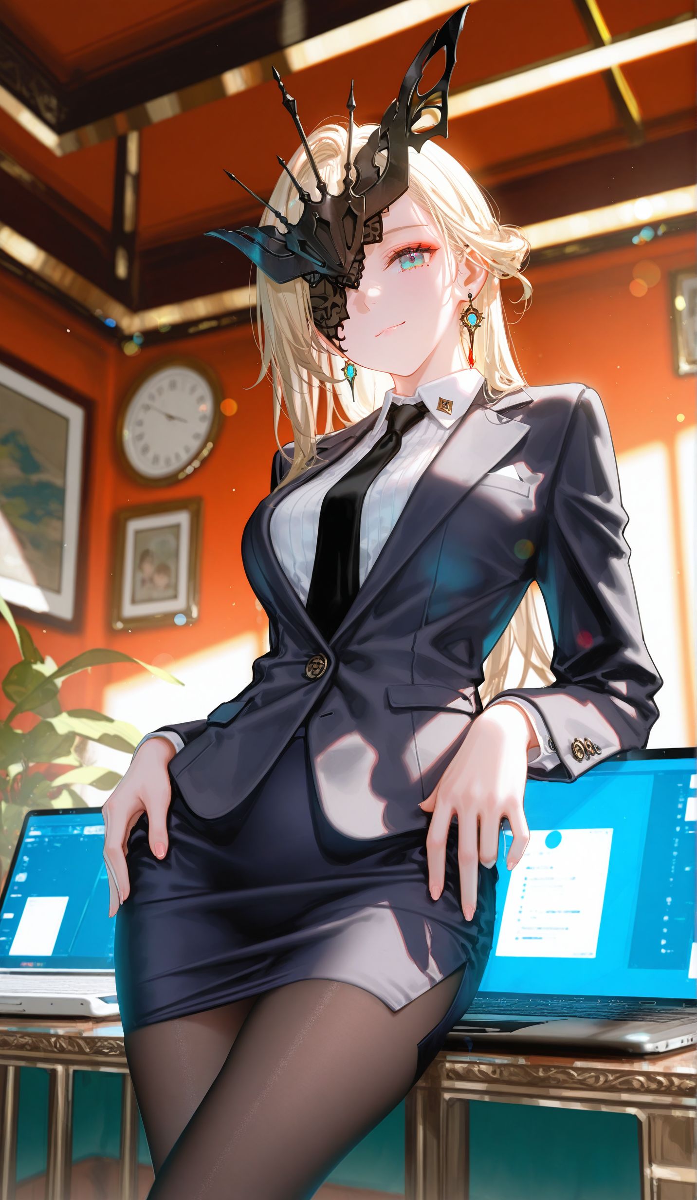 女士职业装 原神游戏ai绘图