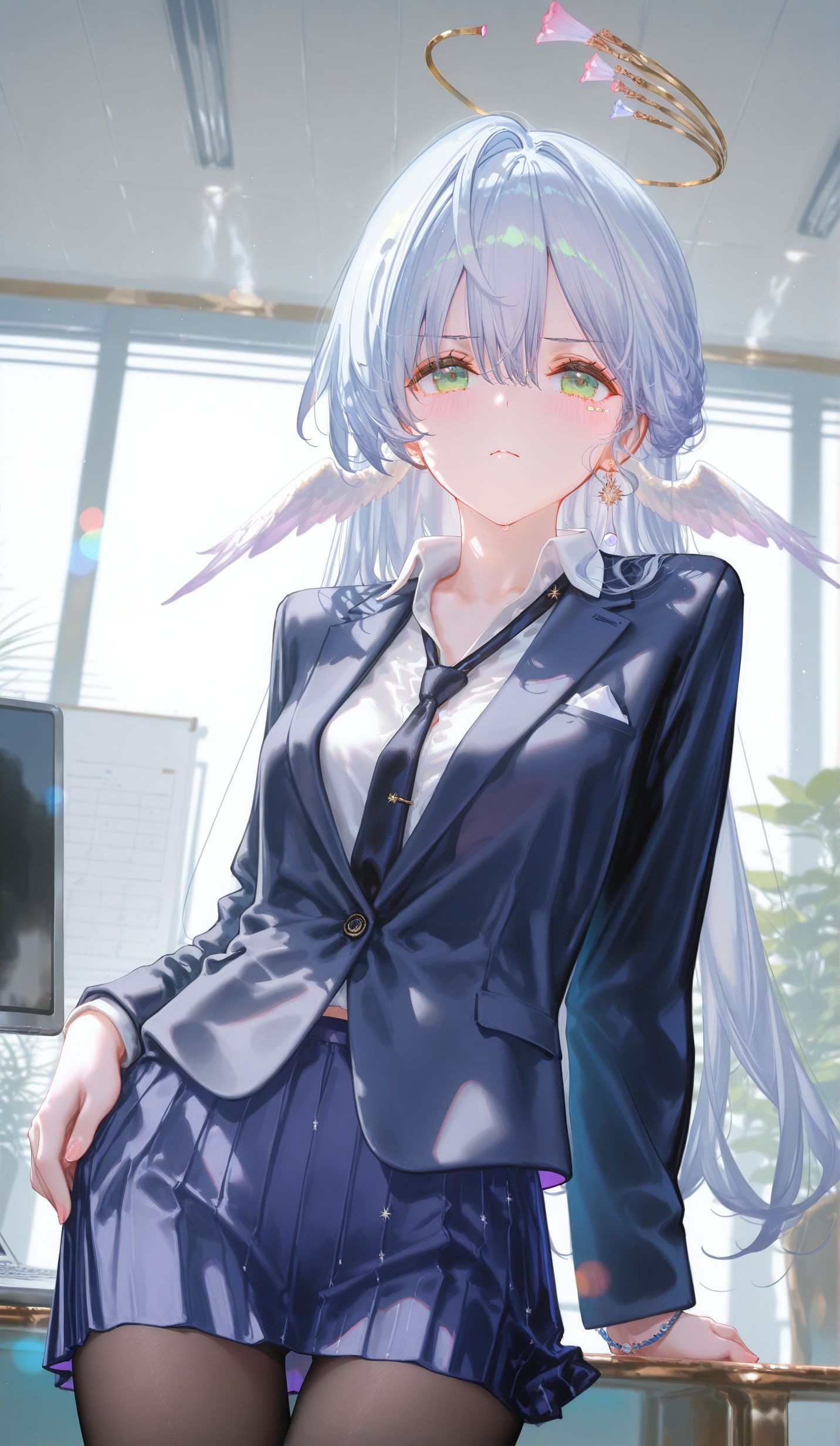 知更鸟职业装 二次元崩坏星穹铁道 黑丝白丝