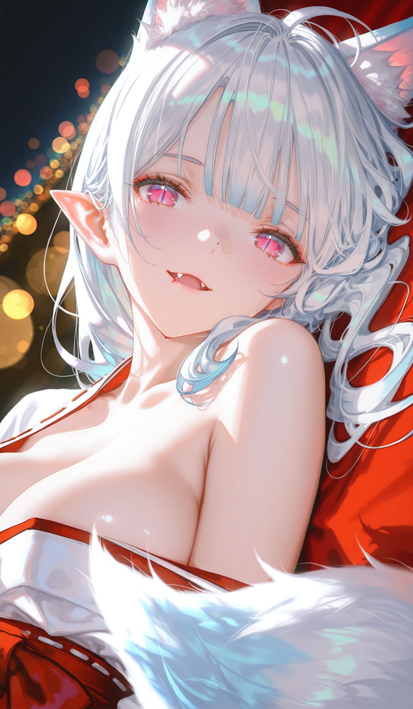 会有喜欢狐娘的嘛？ai创作 ai生成 二次元