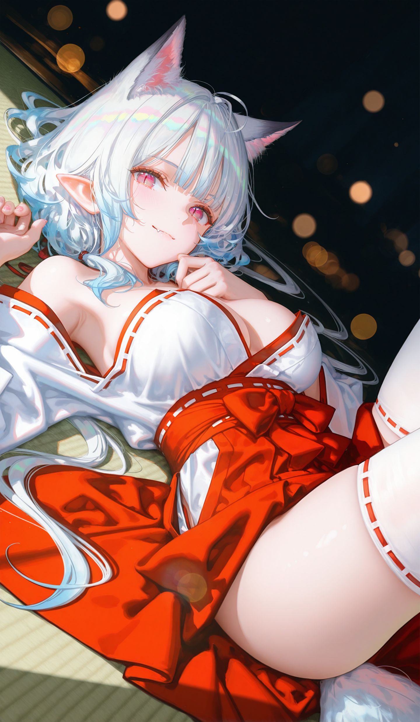 会有喜欢狐娘的嘛？ai创作 ai生成 二次元