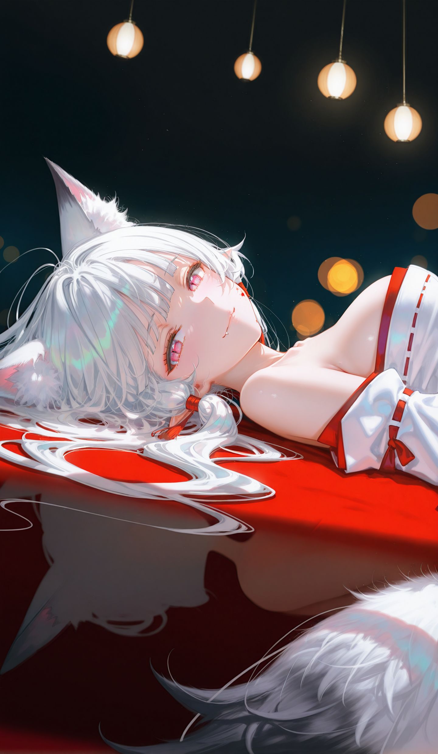 会有喜欢狐娘的嘛？ai创作 ai生成 二次元