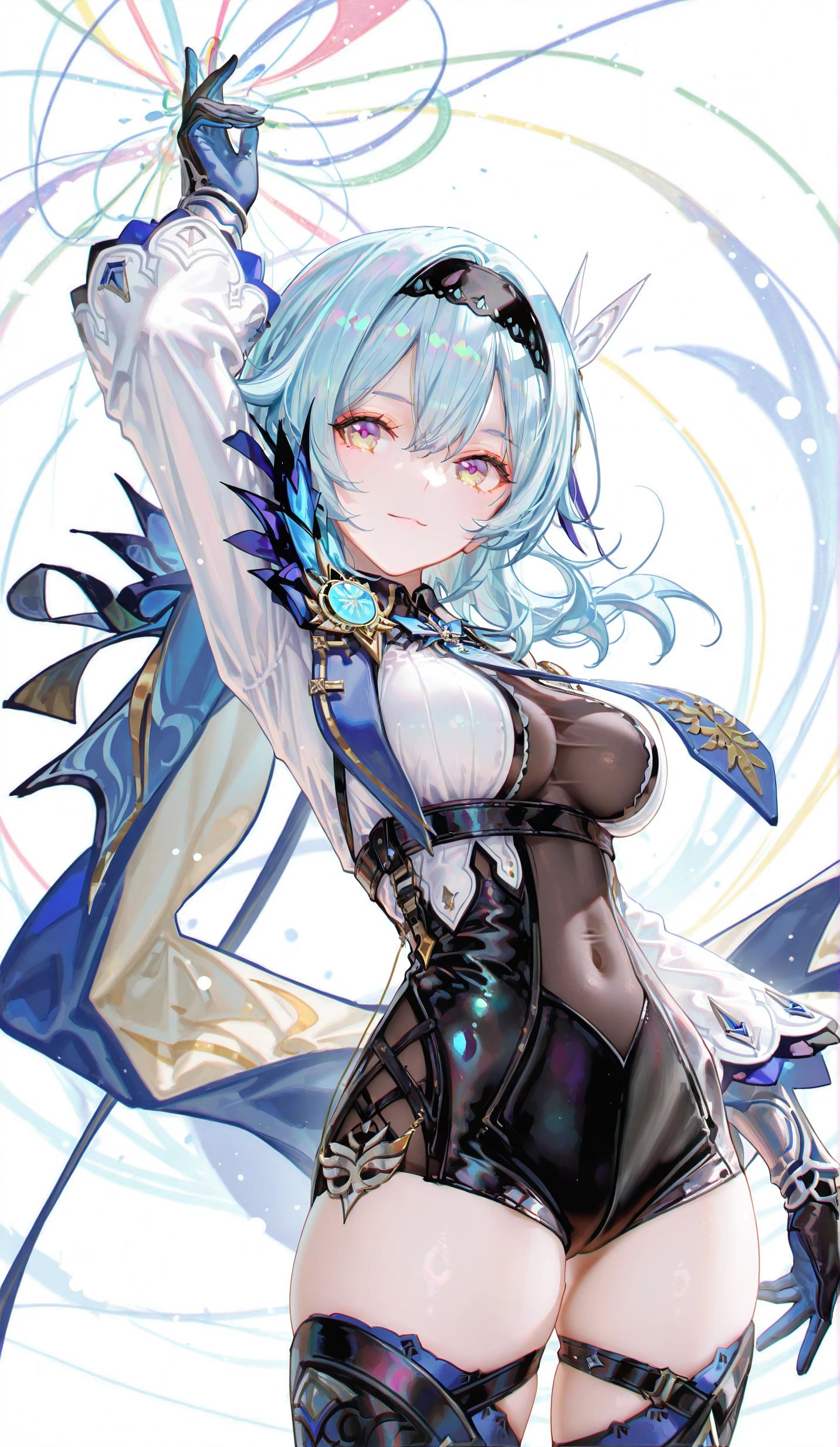 优菈 原神 二次元游戏人物 肉肉腿 大长腿