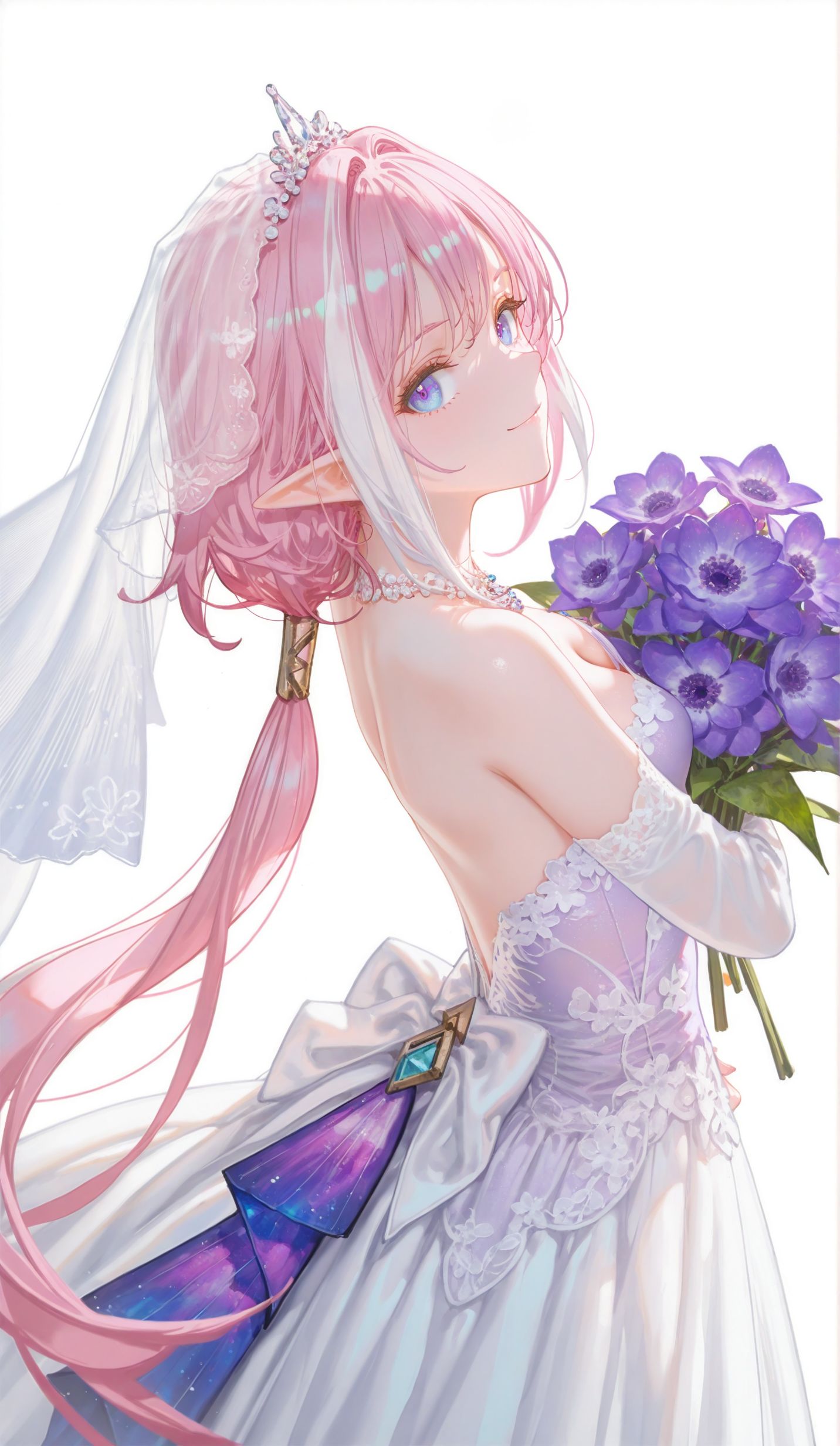 爱莉希雅花嫁 崩坏三 ai二次元游戏人物少女