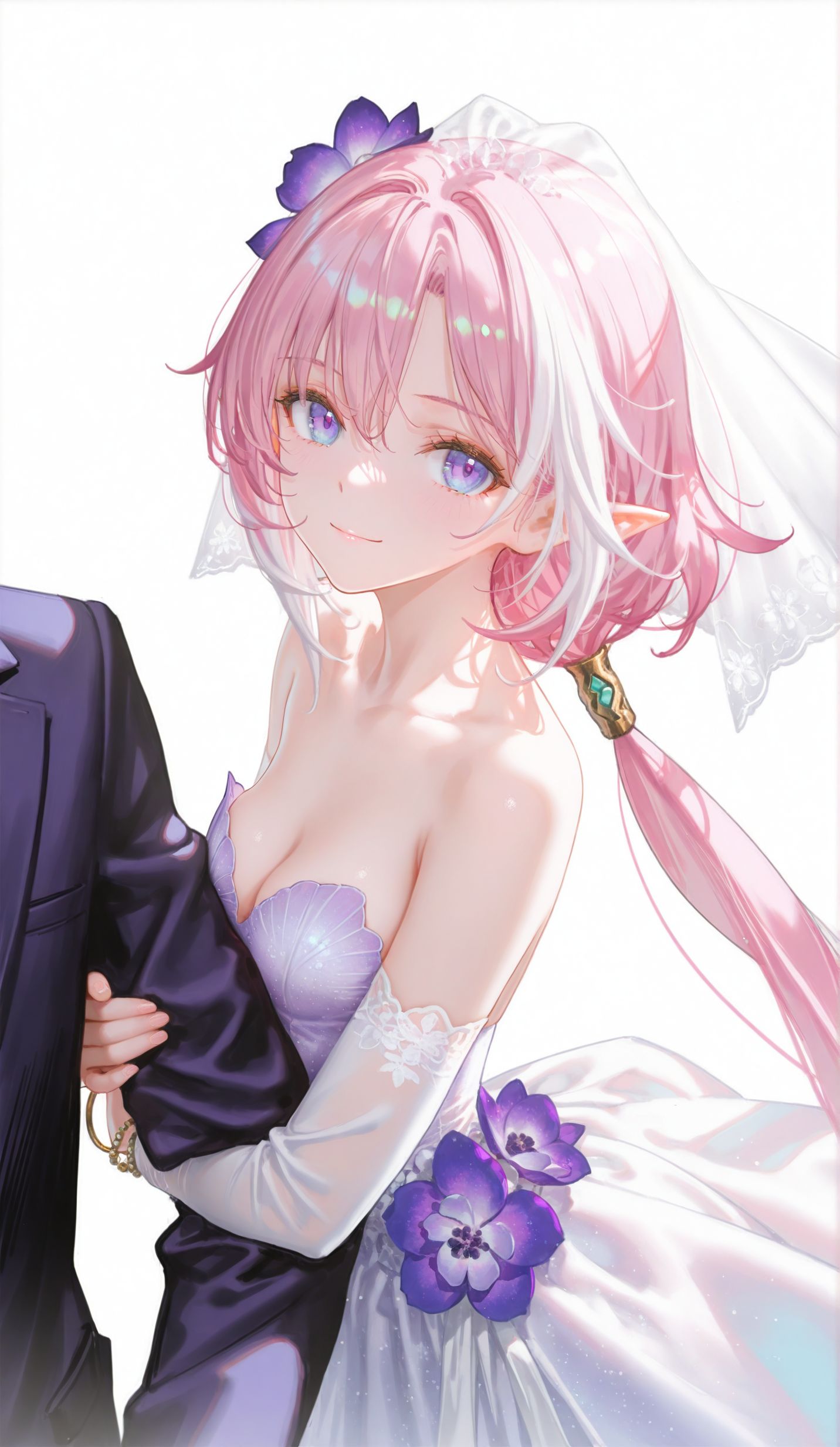 爱莉希雅花嫁 崩坏三 ai二次元游戏人物少女