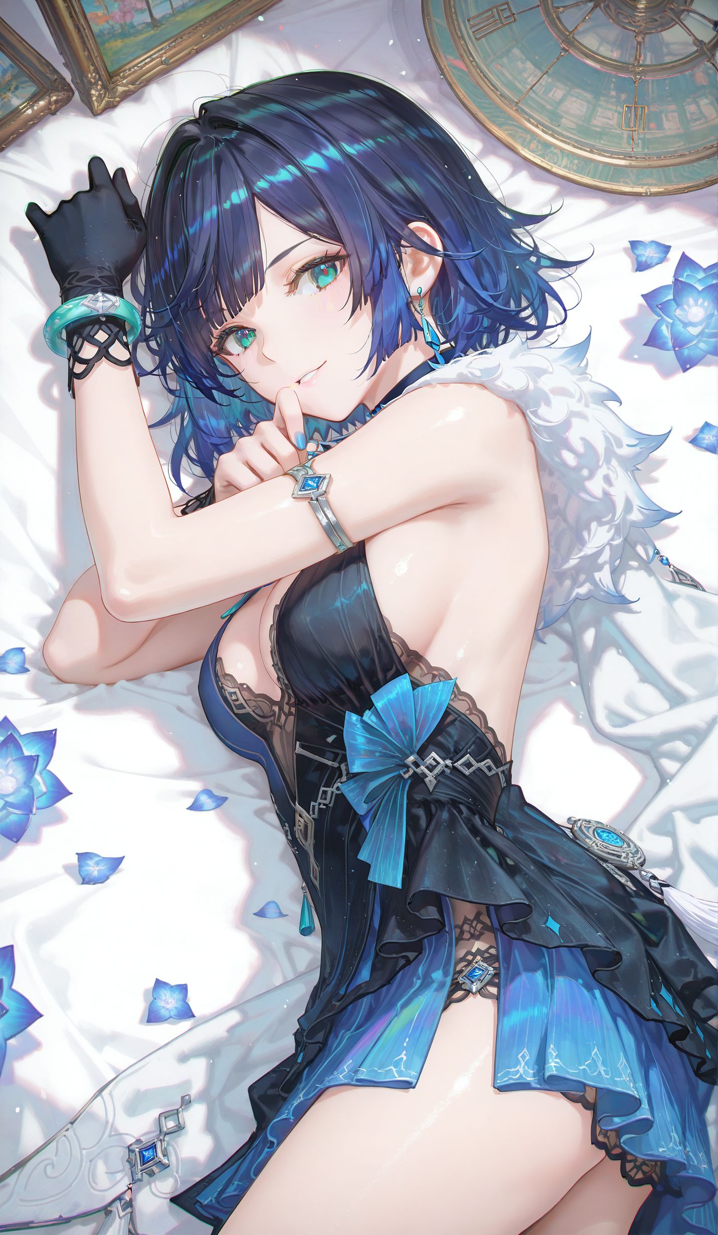 夜兰原神 二次元游戏人物 大长腿精致壁纸