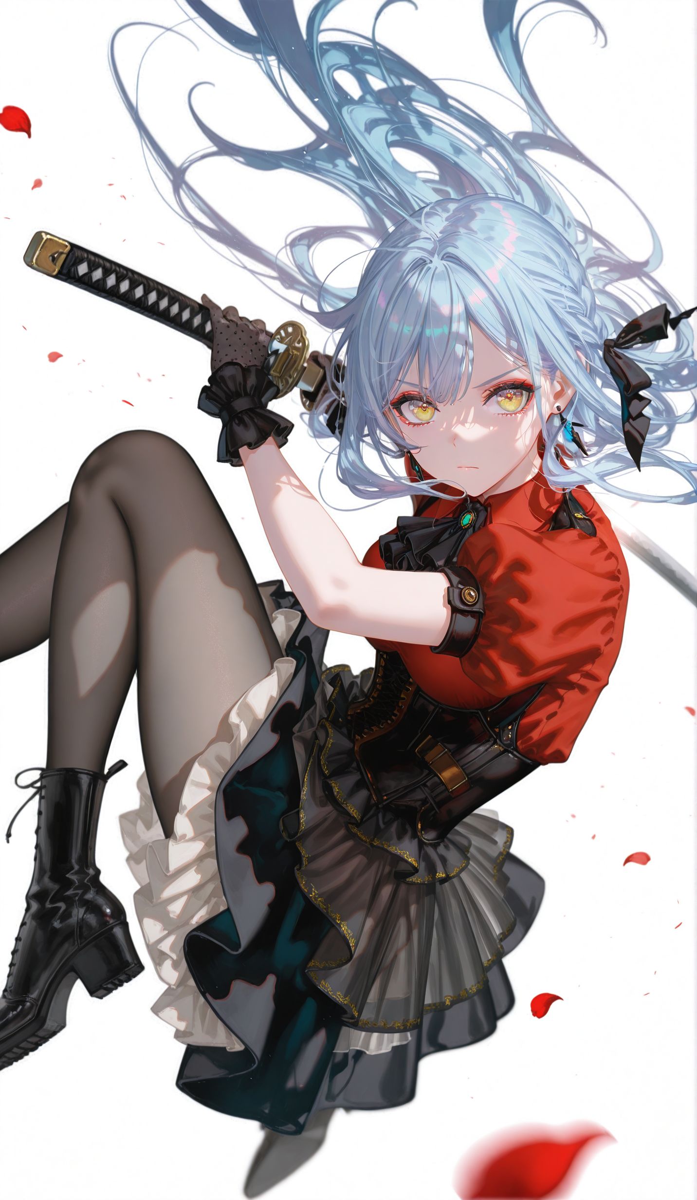 丰川祥子 ai二次元少女动漫 黑丝质感可以