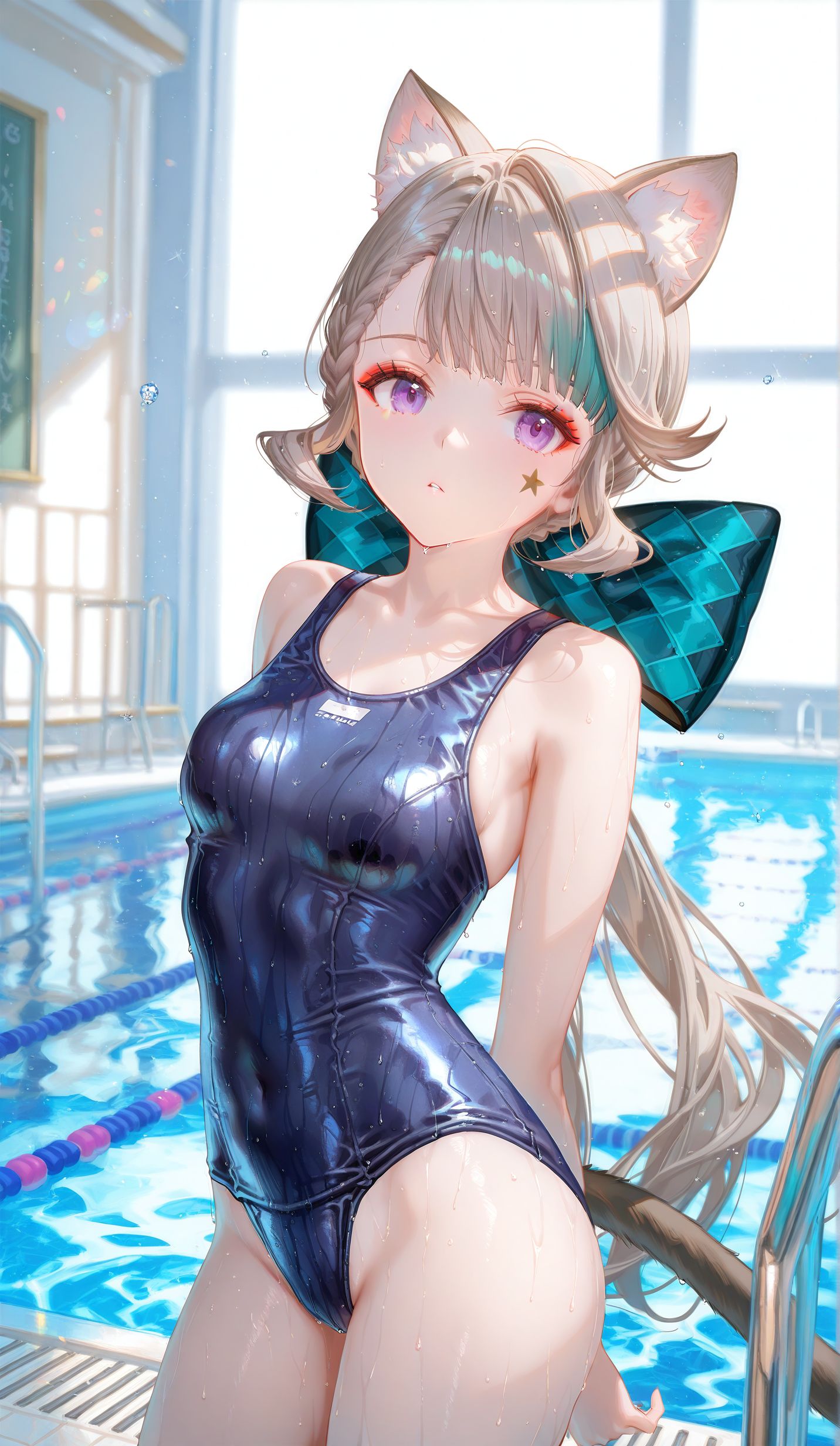 琳妮特死库水泳装 原神ai二次元少女