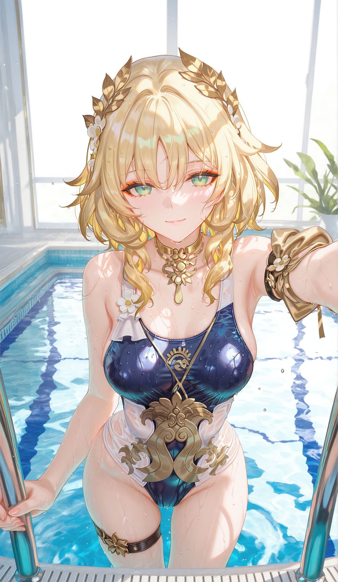 阿格莱亚死库水 崩坏星穹铁道ai人工智能绘画二次元少女