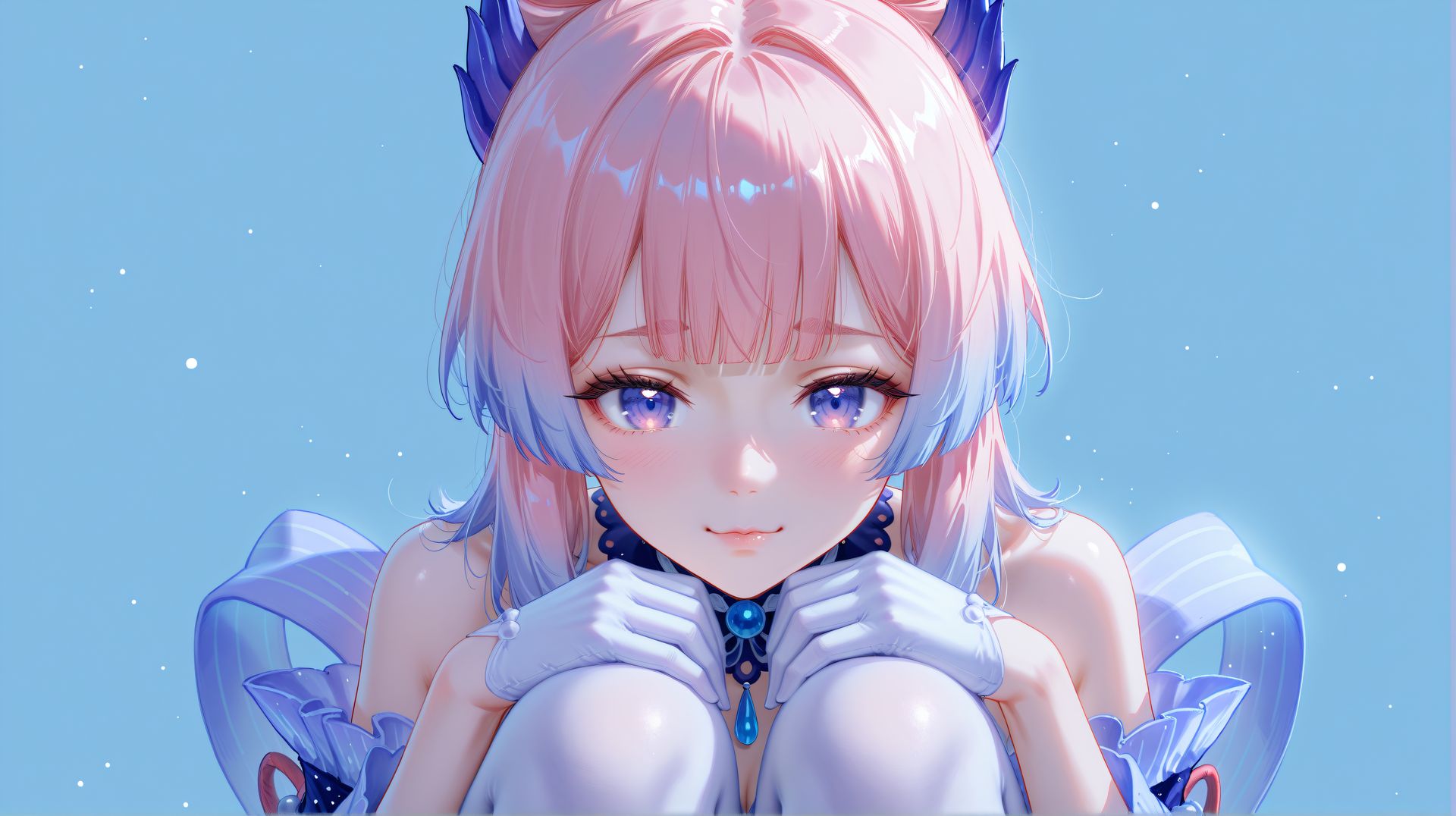 电脑桌面壁纸高清🐾Share wallpaper 原神 珊瑚宫心海