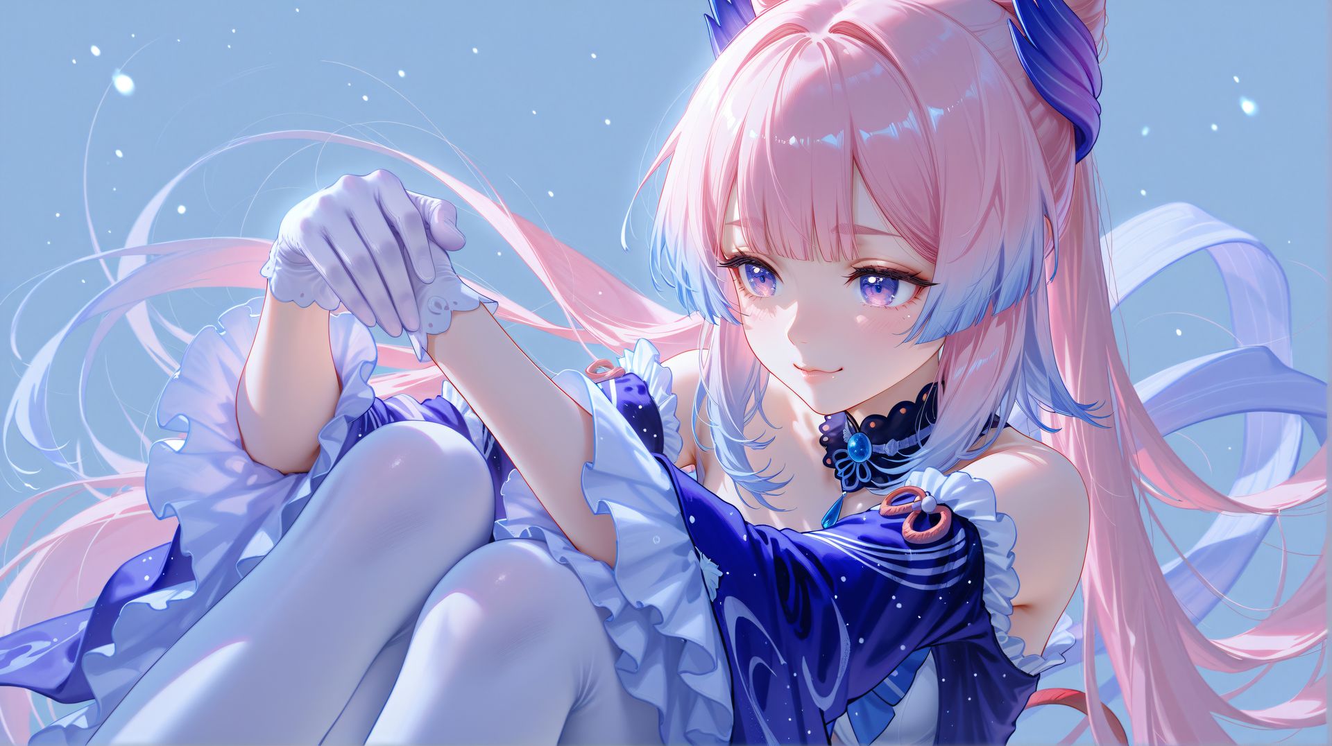 电脑桌面壁纸高清🐾Share wallpaper 原神 珊瑚宫心海