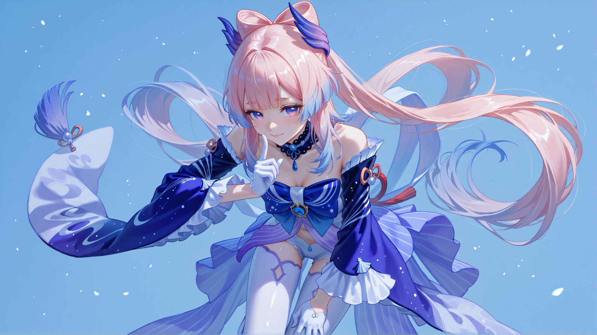 电脑桌面壁纸高清🐾Share wallpaper 原神 珊瑚宫心海