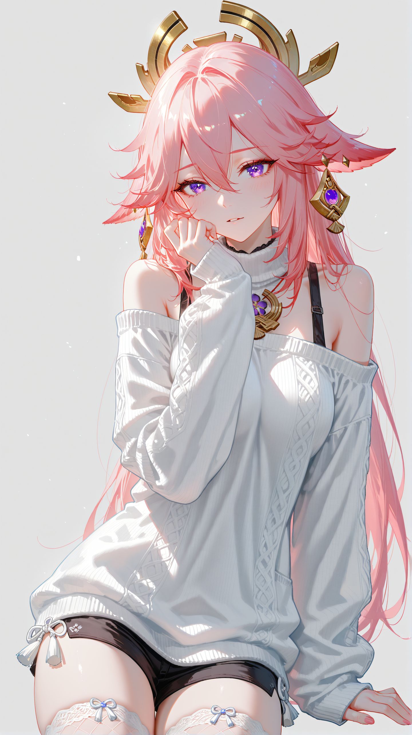 🐾Share wallpaper 二次元游戏原神角色 八重神子