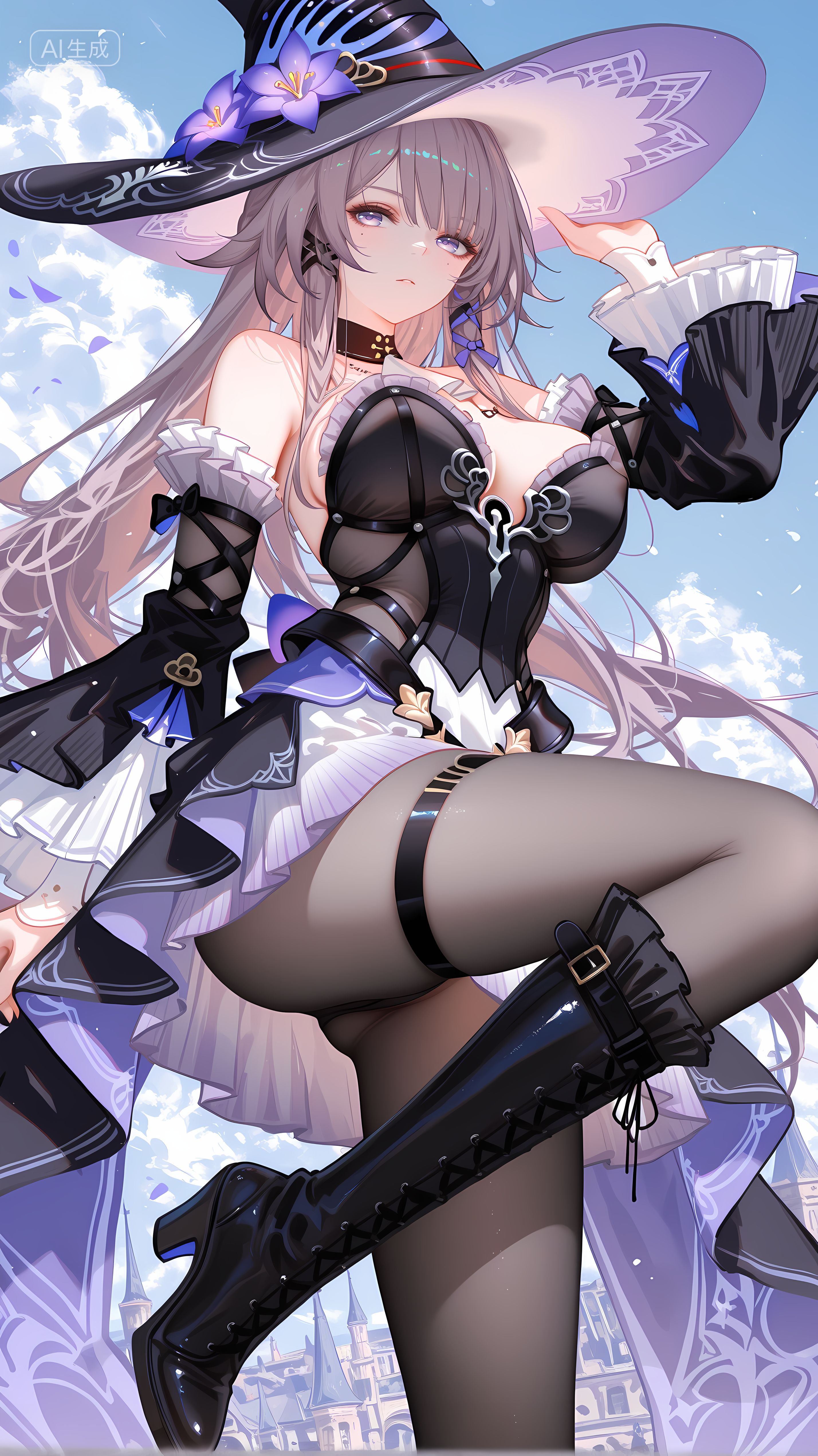 崩坏星穹铁道 大黑塔 裤袜黑丝 二次元游戏美女