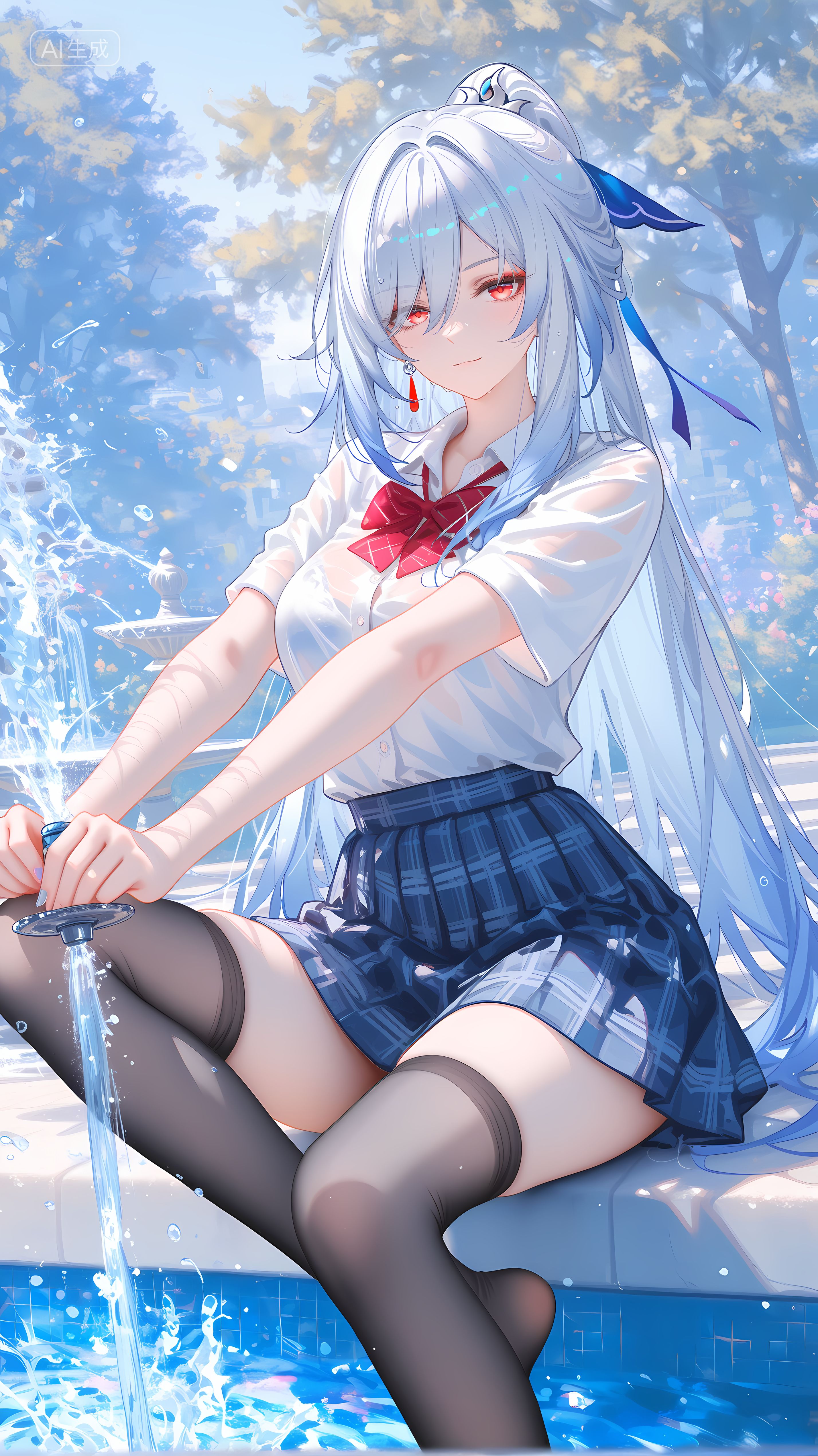 崩坏星穹铁道 镜流 游戏美女角色礼服